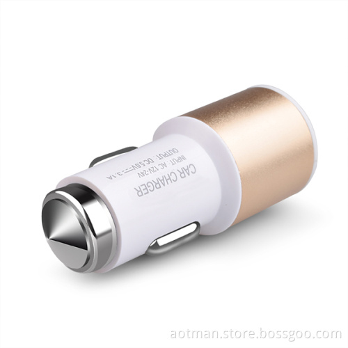 12v usb car adapter dual usb car charger from Aotman